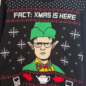 “The Office” Christmas sweater Dwight